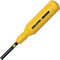 Original SHAFTLOK 15-in-1 Multi-Bit Screwdriver, 8-37/50" L, Textured Handle Duraquip Inc