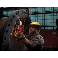 Small Lock-On Angle Grinder with Shroud Slide, 5", 12 A Duraquip Inc