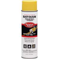 Industrial Choice<sup>®</sup> S1600 System Inverted Striping Spray Paint, Yellow, 18 oz., Aerosol Can KR689 | Duraquip Inc