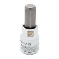 Douille &agrave; embout m&eacute;trique standard, 5 mm x 1-9/10" lo, Prise 3/8" Duraquip Inc