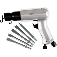 Air Hammer with Chisel Set, 3 CFM, 1/4" NPT, 3500 BPM, 11/16" x 2-5/8" (17.46mm x 66.68mm) Duraquip Inc