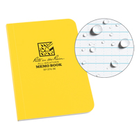 Memo Book, Soft Cover, Yellow, 112 Pages, 3-1/2" W x 5" L Duraquip Inc