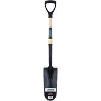 Pelle &agrave; drain robuste, Acier au carbone, Lame 16" x 6", 29" lo, Manche Prise en D Duraquip Inc