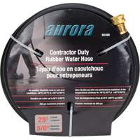 Contractor Duty Rubber Hose, Rubber, 5/8" dia. x 25' Duraquip Inc