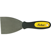 Stiff Wall Scrapers, High-Carbon Steel Blade, 3" Wide, Plastic Handle Duraquip Inc