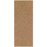 Paper Cut Sheets, 3-2/3" x 9", 100 Grit, Aluminum Oxide Duraquip Inc
