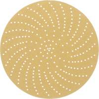 Hookit Clean Sanding Disc, 6" Dia., P120 Grit, Aluminum Oxide, C-Weight Duraquip Inc