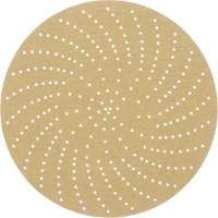 Hookit Clean Sanding Disc, 6" Dia., P320 Grit, Aluminum Oxide, C-Weight Duraquip Inc