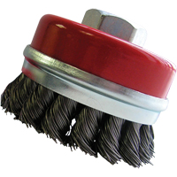 Brosses-boisseau, 3" dia. x 5/8"-11 arbre Duraquip Inc