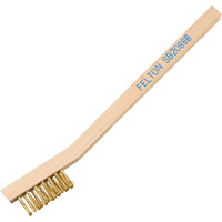 Petites brosses de nettoyage, Nylon, 3 x 7 rangs de fils, Longueur 7-3/4" Duraquip Inc