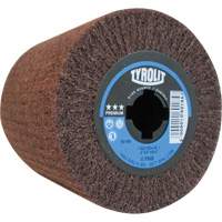 Pro-Line Surface Conditioning Drum, 4" Dia. x 4" W, 3/4" Arbor, Very Fine Grit, Aluminum Oxide Duraquip Inc