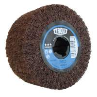 Pro-Line Surface Conditioning Drum, 4" Dia. x 2" W, 3/4" Arbor, Medium Grit, Aluminum Oxide Duraquip Inc