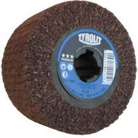 Pro-Line Surface Conditioning Drum, 4" Dia. x 2" W, 3/4" Arbor, Fine Grit, Aluminum Oxide Duraquip Inc