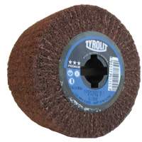 Pro-Line Surface Conditioning Drum, 4" Dia. x 2" W, 3/4" Arbor, Very Fine Grit, Aluminum Oxide Duraquip Inc