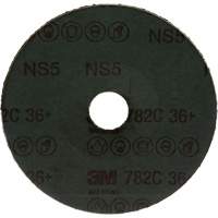 Disque en fibre 782C, Grain de c&eacute;ramique, 36+, 5" Dia x 7/8" Arbre Duraquip Inc