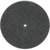Meule unitaris&eacute;e EXL Scotch-Brite, 5" x 1/4", Arbre de 1/4", Grain de Fin, Carbure de silicium Duraquip Inc