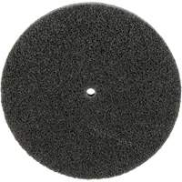 Meule unitaris&eacute;e EXL Scotch-Brite, 5" x 1/2", Arbre de 1/4", Grain de Fin, Carbure de silicium Duraquip Inc