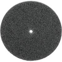 Meule unitaris&eacute;e EXL Scotch-Brite, 5" x 1/4", Arbre de 1/4", Grain de Fin, Carbure de silicium Duraquip Inc