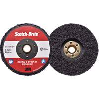 Disque  Clean and Strip  XT Pro Scotch-Brite, 4-1/2" dia., Grain Extra grossier, Carbure de silicium Duraquip Inc