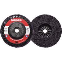 Disque  Clean and Strip  XT Pro Scotch-Brite, 4-1/2" dia., Grain Extra grossier, Carbure de silicium Duraquip Inc