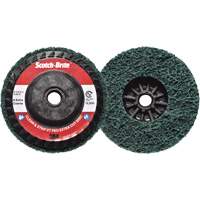Disque extra coupe  Clean and Strip  XT Pro Scotch-Brite, 4-1/2" dia., Grain Extra grossier, Oxyde d'aluminium Duraquip Inc