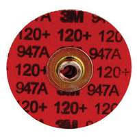 Disque &agrave; bordure durable Cubitron II Roloc, 3" dia., Grain 120+, C&eacute;ramique Duraquip Inc