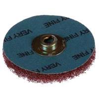 Standard Abrasives Quick Change Buff and Blend HS Disc, 2" Dia., Very Fine Grit, Aluminum Oxide Duraquip Inc
