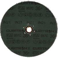 Disque en fibre 987C Cubitron II, C&eacute;ramique, 36+, 4-1/2" Dia Duraquip Inc