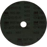 Disque en fibre 782C, C&eacute;ramique, 60+, 7" Dia x 7/8" Arbre Duraquip Inc