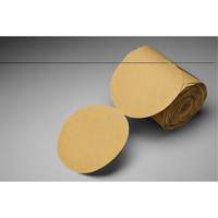 Stikit Gold Paper Disc Roll, 6" Dia., P150 Grit, Aluminum Oxide Duraquip Inc