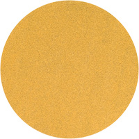 Gold Reserve A296 Paper Hook & Loop Disc, 6" Dia., P80 Grit, Aluminum Oxide, C-Weight Duraquip Inc