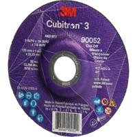 Meule &agrave; tronçonner Cubitron 3, 5" x 0,04", Arbre de 7/8", Type 27, C&eacute;ramique, 60 Tr/min Duraquip Inc