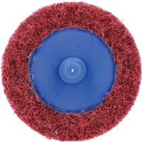 Bear-Tex Vortex Rapid Prep Non-Woven Quick-Change Disc, 2" Dia., Medium Grit, Aluminum Oxide Duraquip Inc