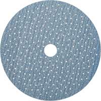 Dry Ice Multi-Air Cyclonic A975 H&L Center Hole Vacuum Disc, 6" Dia., P280 Grit, Ceramic Alumina Duraquip Inc