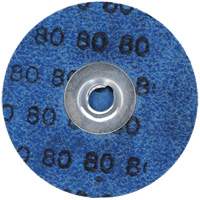 Gemini R766/R228 Quick-Change Cloth Disc, 3" Dia., 80 Grit, Aluminum Oxide Duraquip Inc