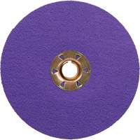 Disque en fibre &agrave; changement rapide Cubitron 3, C&eacute;ramique, 80+, 4-1/2" Dia Duraquip Inc