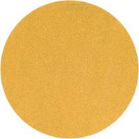 Yellow Hook & Loop Sanding Disc, 5" Dia., P220 Grit, Aluminum Oxide Duraquip Inc