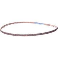 Metalite&reg; Cloth File Sanding Belt, 1/4" W x 24" L, Aluminum Oxide, 60 Grit Duraquip Inc