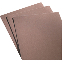 Papier abrasif en feuilles de tissu - Metalite K225, 9" x 11", Grain 80, Oxyde d'aluminium NZ455 | Duraquip Inc