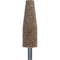 Pointe mont&eacute;e vitrifi&eacute;e Gemini, A38, Oxyde d'aluminium, 1-1/2" dia., 1-1/2" lo, 60 Grain Duraquip Inc