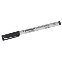 Lumocolor&reg; Non Permanent Medium Tip Black Marker Duraquip Inc