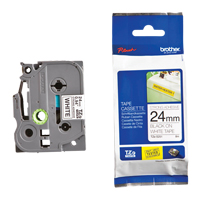 Ruban industriel lamin&eacute;, 24 mm x 13', Noir sur blanc Duraquip Inc