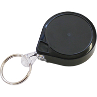 Anneaux à clés rétractables Mini-Bak<sup>MD</sup>, Plastique, Câble 36", Fixation Agrafe de ceinture ON546 | Duraquip Inc