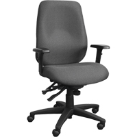 Chaises ergonomiques Cierra , Tissu, Gris, Capacit&eacute; 250 lb Duraquip Inc
