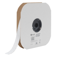 Fastener Tape, Loop, 25 yds x 1", Sew-On, White Duraquip Inc