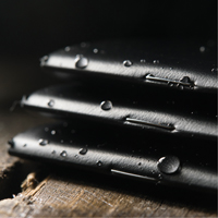 All-Weather Notebook, Soft Cover, Black, 48 Pages, 4-5/8" W x 7" L Duraquip Inc