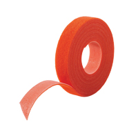Ruban pour gestion des câbles One-Wrap<sup>MD</sup>, Boucle et crochet, 25 vg x 3/4", Auto-aggripant, Orange OQ536 | Duraquip Inc