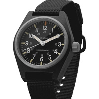 Montre au quartz d'usage g&eacute;n&eacute;ral avec MaraGlo, Analogique, &agrave; piles, 0,6" la x 1,3" p x 0,4" h, Noir Duraquip Inc