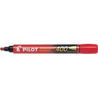 400 Permanent Marker, Chisel, Red Duraquip Inc