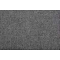 Chaise pliante de luxe en tissu rembourr&eacute;e, Acier, Gris, Capacit&eacute; 300 lb Duraquip Inc